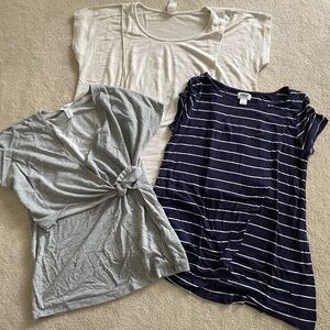 Thyme and Old Navy Nursing Tops